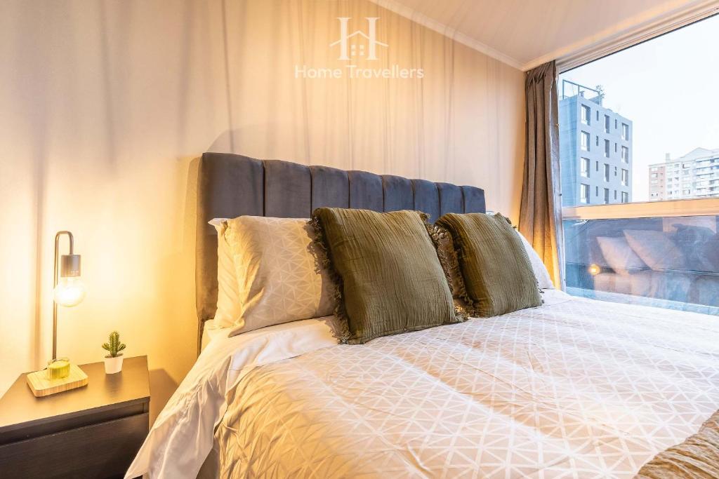 HT Hermoso Depto en Nunoa con Estacionamiento - 3