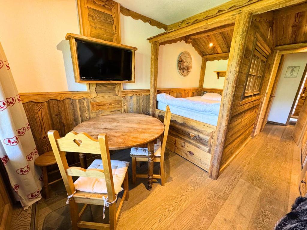 Résidence Necou - Studio déco style chalet en bord de pistes pour 3 personnes MAE-5954 - 2