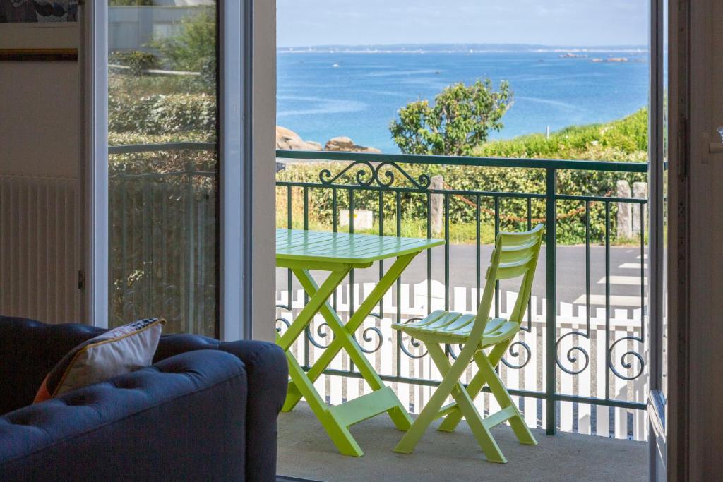 Ty porz mouzic vue mer 50m plage, Trégunc