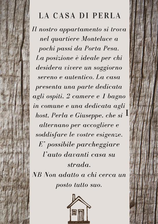 La casa di Perla, Affittacamere in famiglia - 2