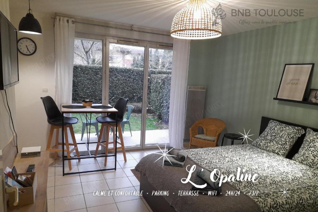 ORBIS - "L'Opaline" - Studio calme dans une belle résidence avec piscine - Parking - WiFi - 3