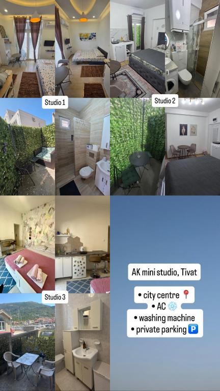 AK mini studio u centru, Tivat