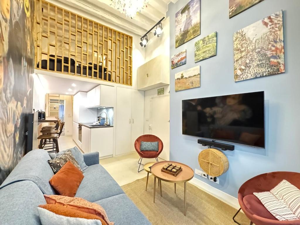Impressionnists in Le Marais - Sauna & AC - 3