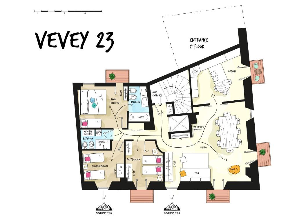 Alp Apartments SKI & BIKE - Vevey23 - 2