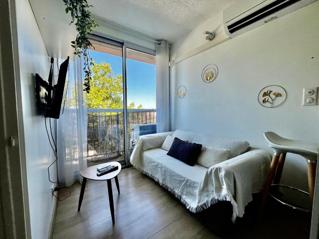 Carnon Port - Studio, Clim & Parking, Mauguio