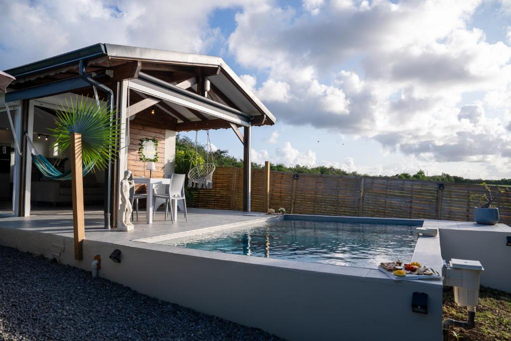 Mk Lodges - Villa Privée et Discrète Piscine Coucher de soleil, Saint-François