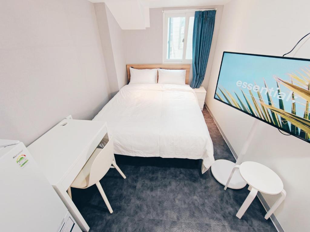 W 호스텔 로비 전경