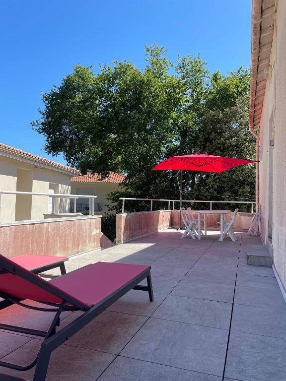Demi maison avec terrasse et jardin 3 chambres 6 pers - 1