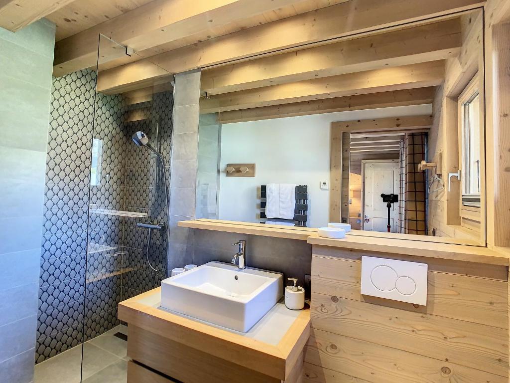 Duplex neuf avec terrasse face au Mont Blanc, 3 chambres et mezzanine, à 3 km du centre de Combloux - 3