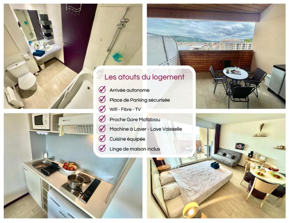 " Escale Closeraie " Balcon - Parking - 4 personnes - 2