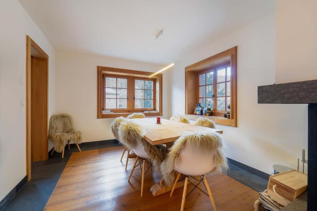 chalet st Moritz 3 bdr terrace - 3