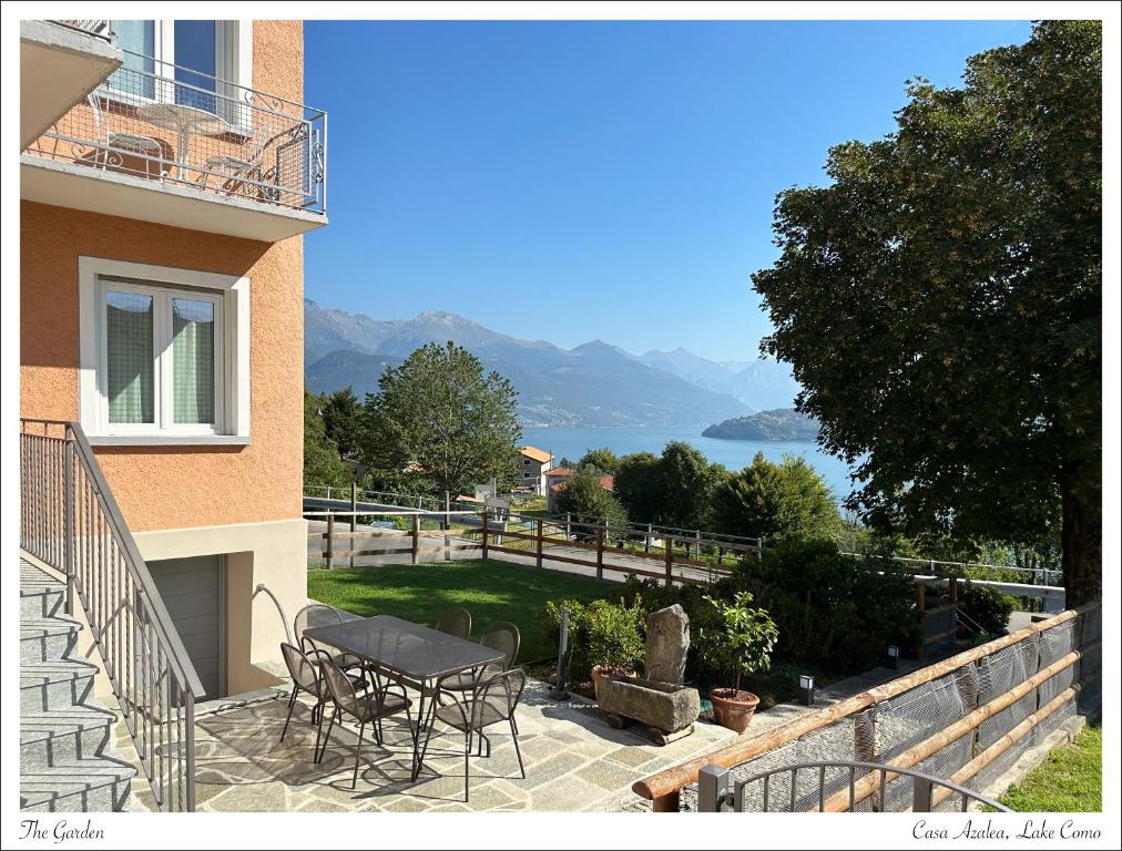 Casa Azalea, vista lago e giardino, Cremia