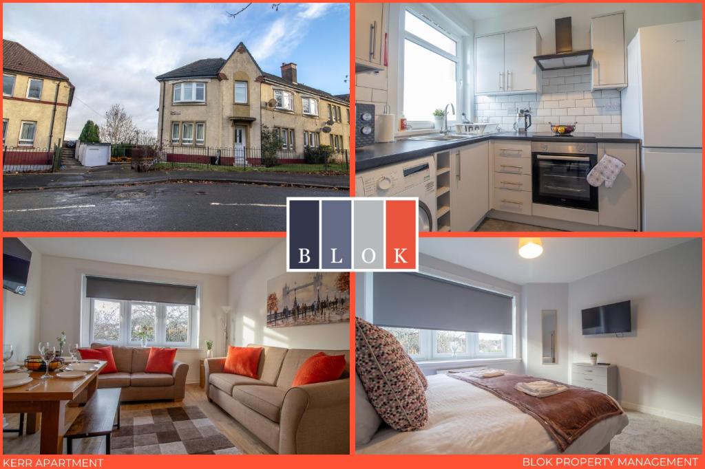 Kerr Apartment-Spacious 4-Bed Flat in Hamilton, Close to Glasgow, Cadzow