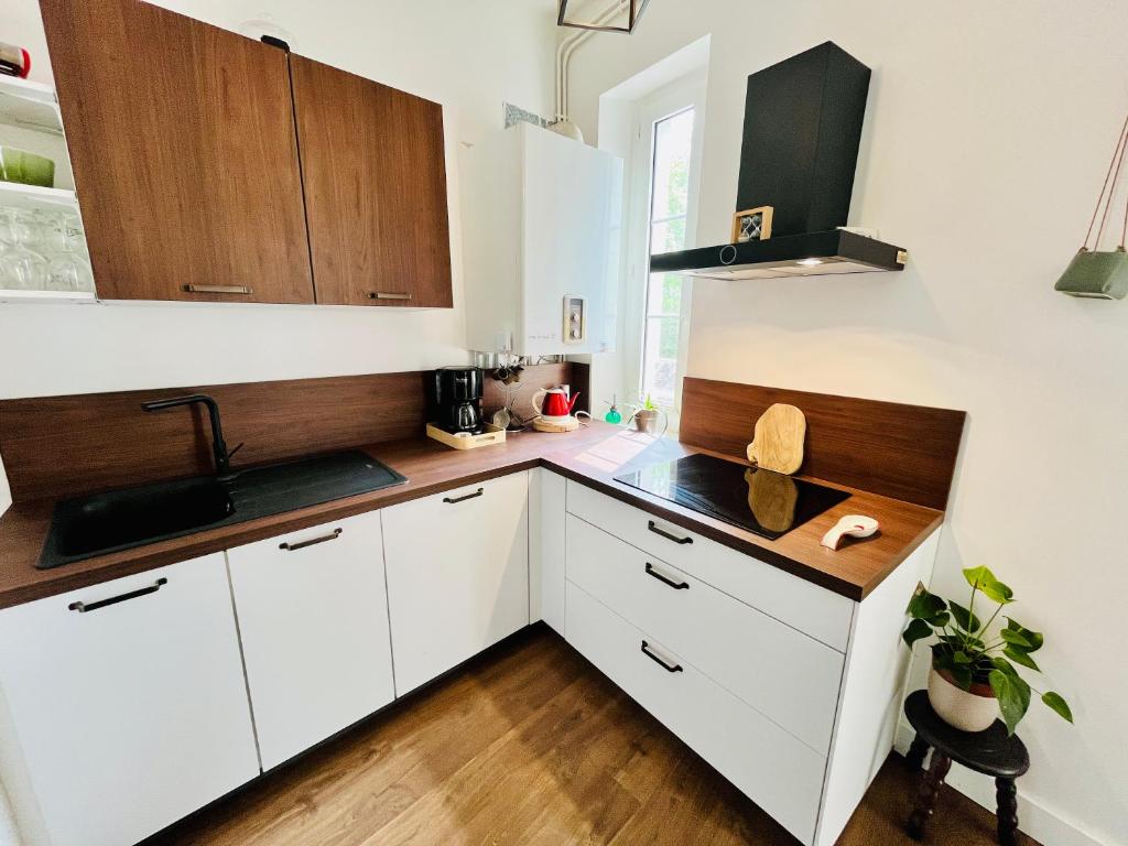 Le Duplex Franciade, centre-ville, parking, 2 chambres - 4