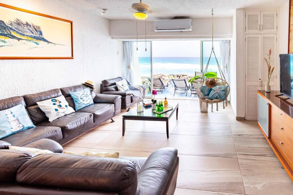Casa a pie de playa, Acceso Directo, Piscina, AC - 1