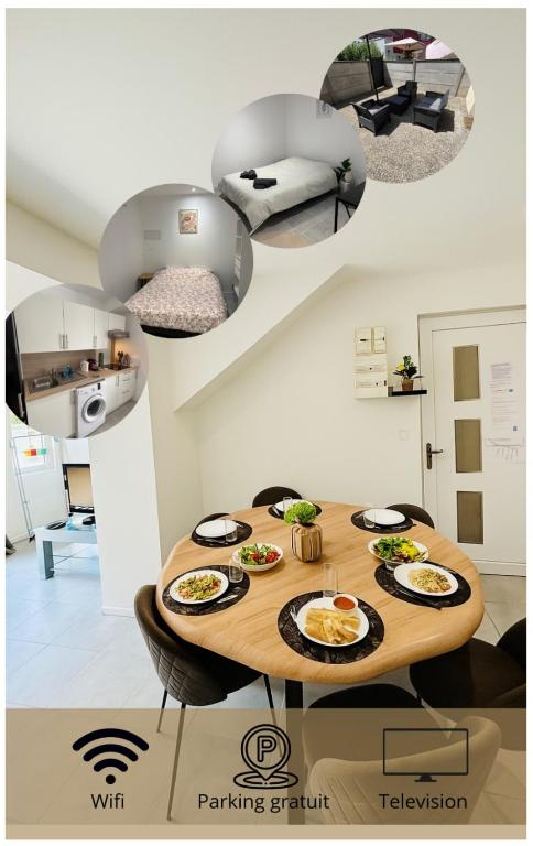 Charmant T4 avec jardin, proche jardin des plantes, Rouen