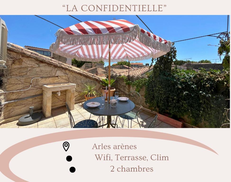 La confidentielle Centre ville Arles Terrasse - 1