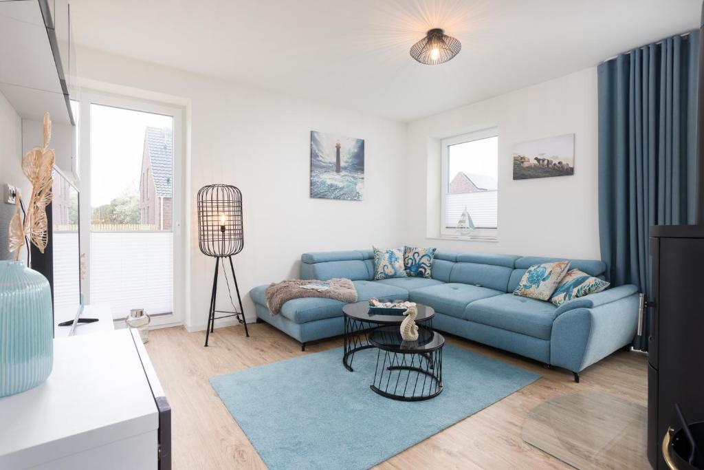 Tortuga - Neues Ferienhaus für 6 Personen mit Sauna, Kamin,Garten, Hund erlaubt, Fedderwardersiel