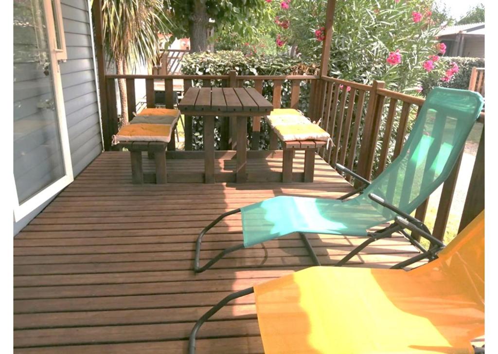Mobil-home - Clim, TV - Camping Argelès-sur-Mer 4 étoiles - MH-A031 - 3