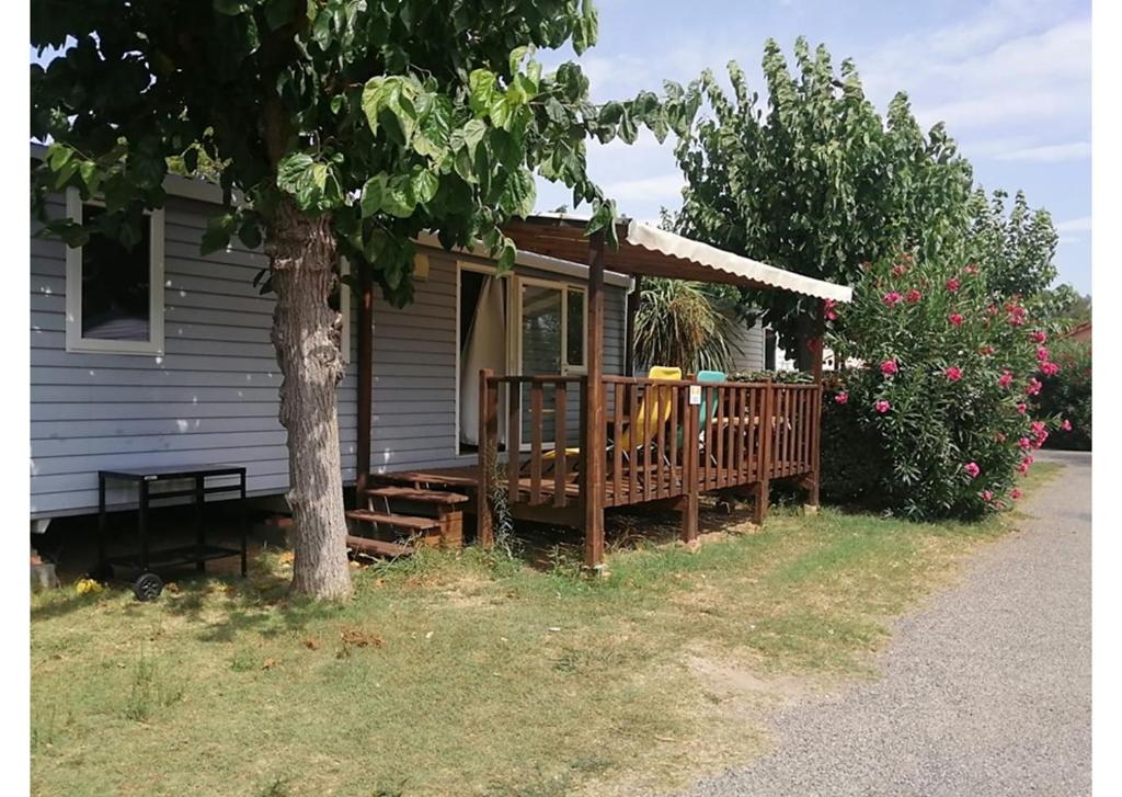 Mobil-home - Clim, TV - Camping Argelès-sur-Mer 4 étoiles - MH-A031 - 1