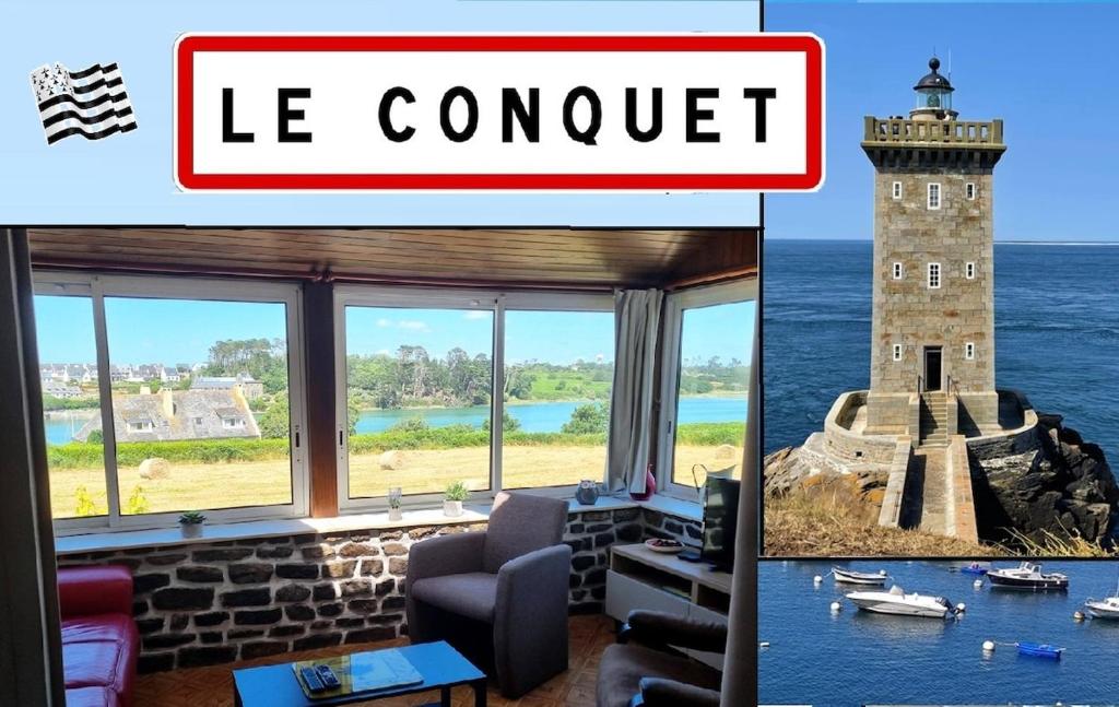 Maison vue mer, 2 chambres au Conquet, Le Conquet