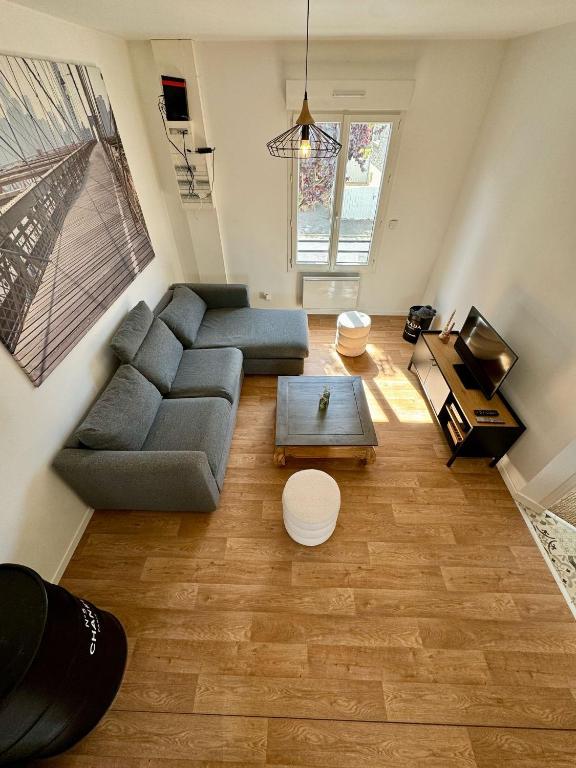 Duplex 70m2 proche mer, 2 chambres, terrasse, parking gratuit dans la rue - 2