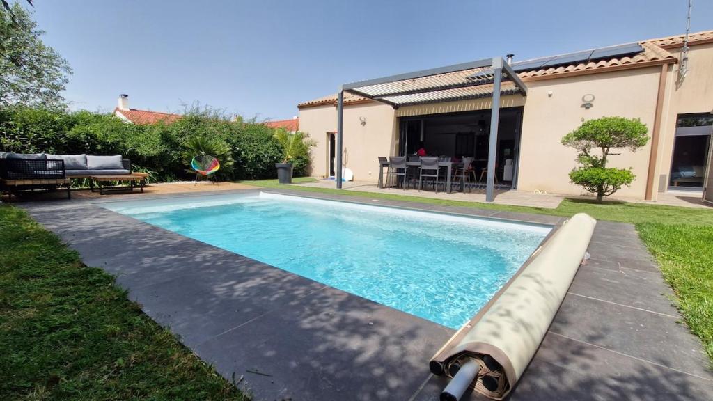 Les Nouettes Bleues - Maison 4 étoiles- 3 chambres - piscine & plage - 1