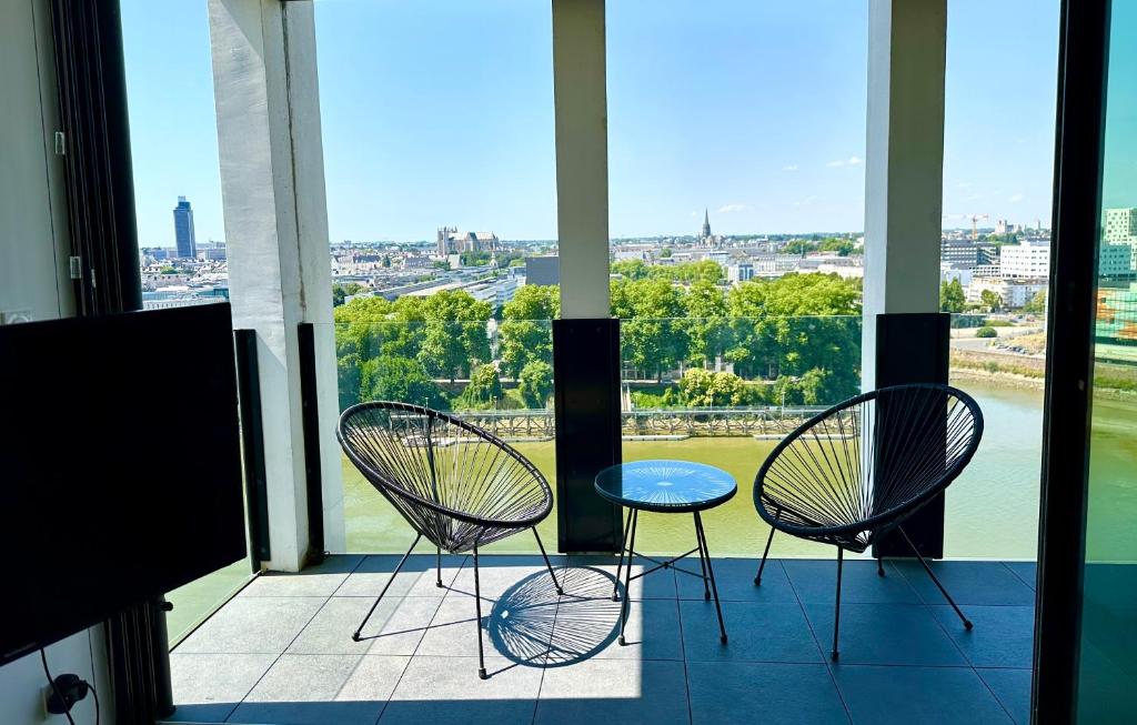 Appartement standing Vue panoramique sur Nantes, Nantes
