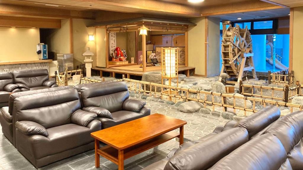 Lobby, Itoen Hotel Atagawa in Izu