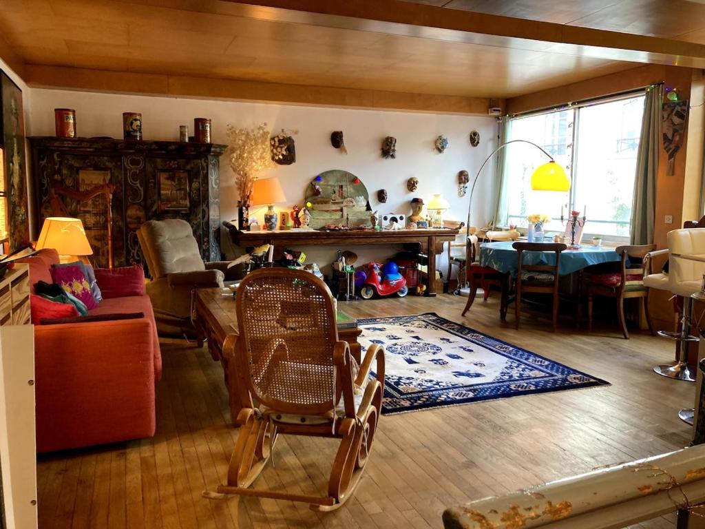 Apartment with air conditioning in Montparnasse, Paris