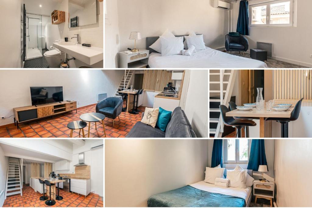 Bon Pasteur - Duplex de charme - Centre Aix - Clim - WiFi - 2
