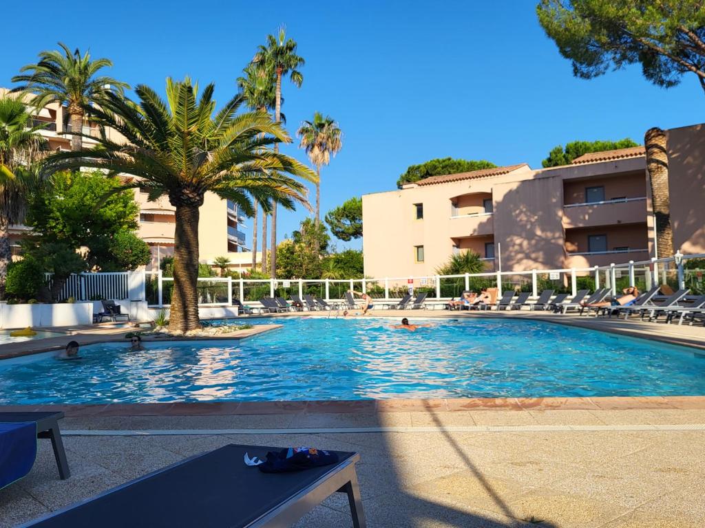 Beau T2 à Golfe-Juan vue piscines parc tropical Résidence du Golf proches plages - 5