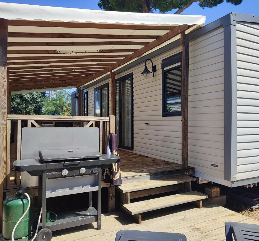Camping DEL MAR 4 Étoiles à ARGELÈS SUR MER Mobil-Home Excellence 3Ch 2Sdb 2Wc au calme, à 500m des plages, Restaurant, Bar, Animations - 5