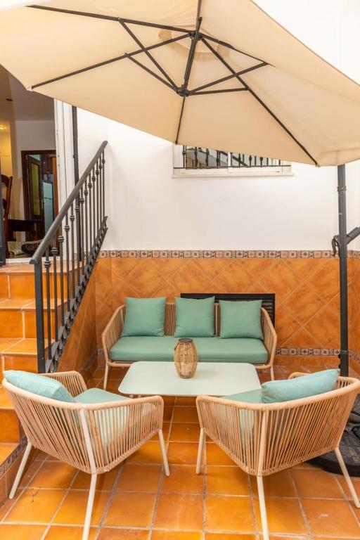 Casa El Lance: Patio by the Seafront - 4
