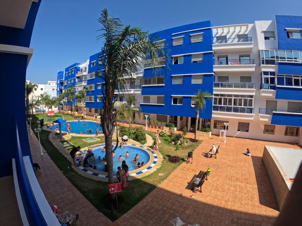 Bel appartement avec vue sur piscine, Martil