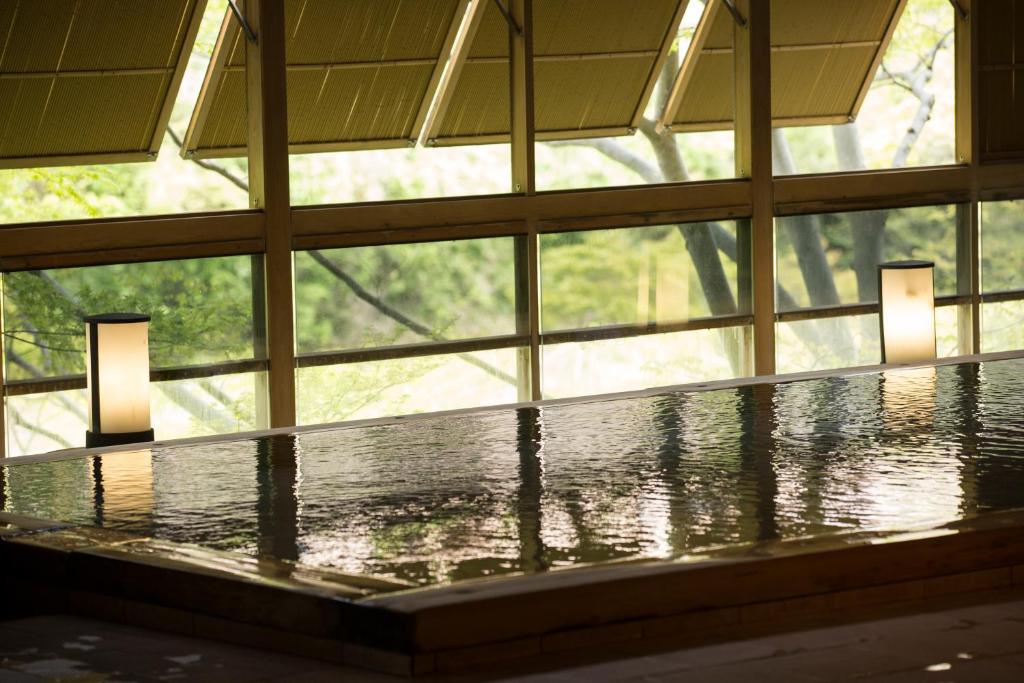 Hot spring bath