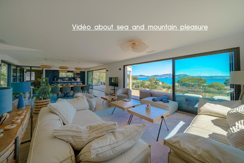 Villa de la Madrague Vue Mer à 200m de la Plage sur La Presqu' île de Giens Sea and Mountain Pleasure - 1