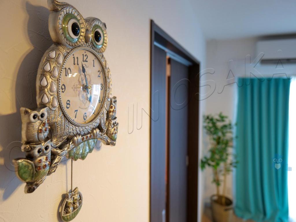 P7 신축 apt 넓은 테라스 조용한 3LDK 로얄층 침대6 감성적, Ósaka