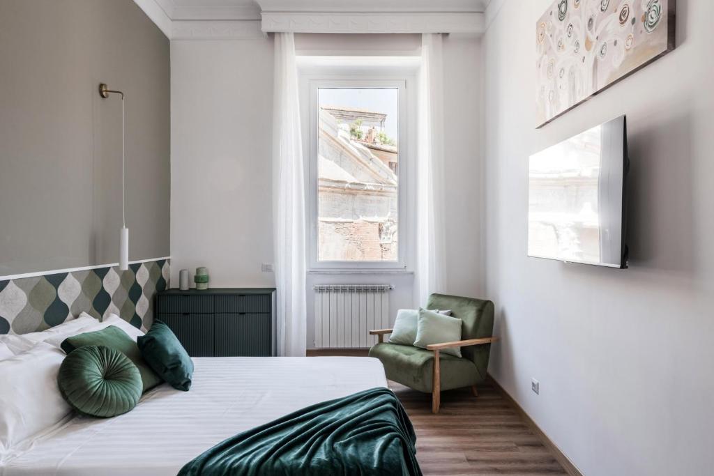 The Best Rent - Three-Room Apartment with View of the Portico d'Ottavia, Roma