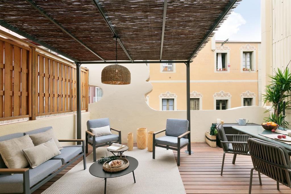 Nerano - 2 bedrooms and terrace in Gràcia, Barcelona