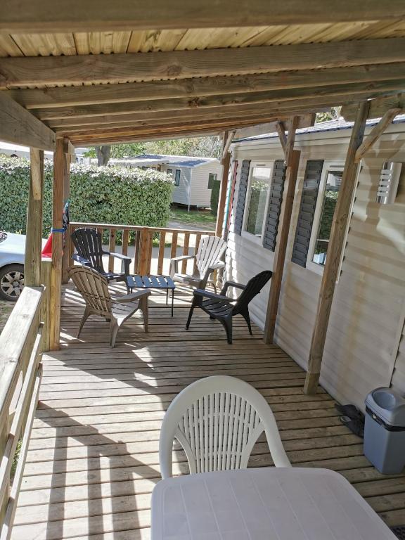 Mobile home grande terrasse à Canet - 3