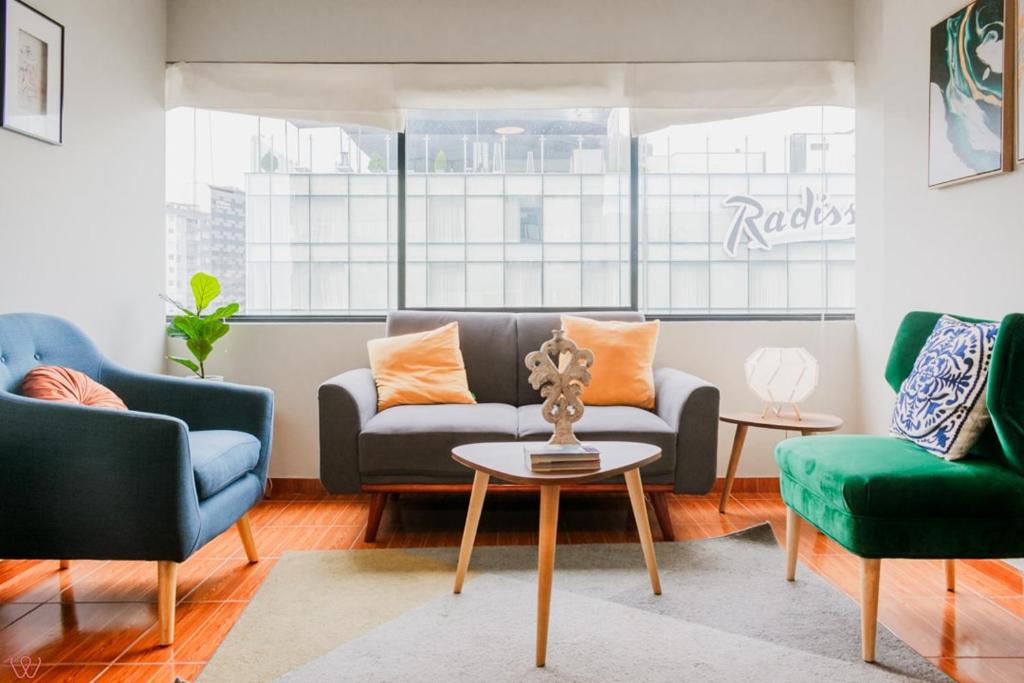 Appealing 1BR Beautiful View in Miraflores, Lima