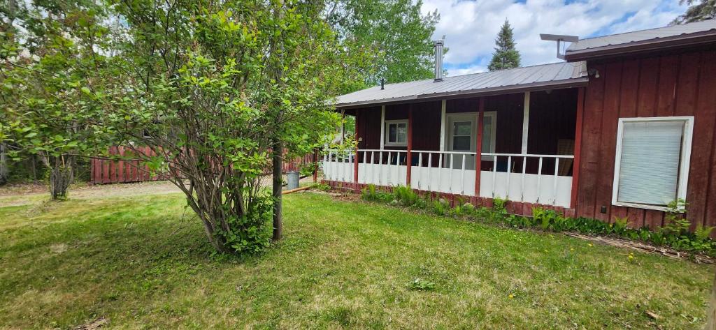 Rustic retreat at Emma Lake, Christopher Lake