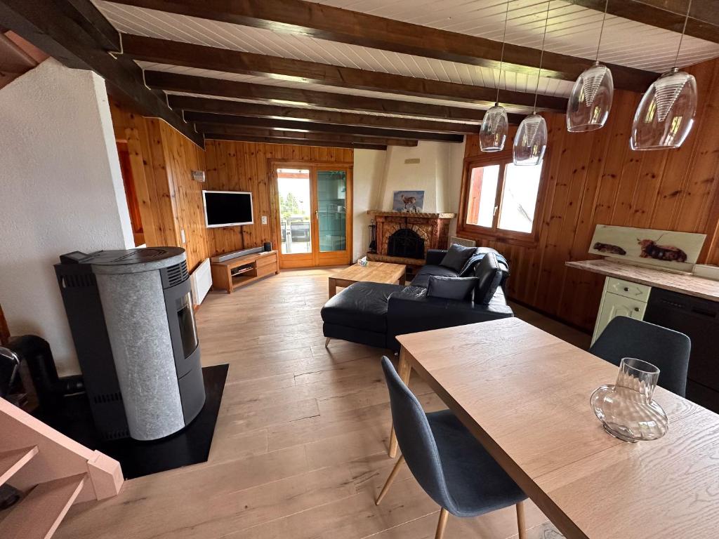 Chalet l'Aiglon Valais - Vue, Confort, Jacuzzi - 3