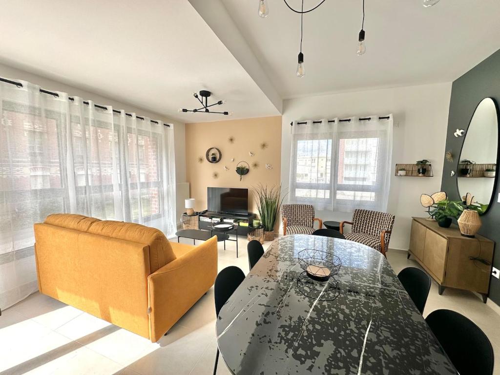 Charles - Appartement 6 pers avec Parking et Balcon à deux pas de la plage - 4