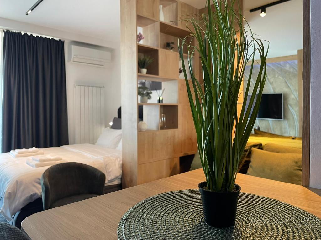 Grey Nest - Luxury Studio Apartment in Planet Residence, Niš - 5