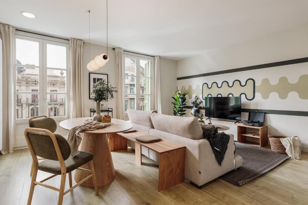 Mescit - 2 bedrooms and balcony in Eixample Dreta, Barcelona