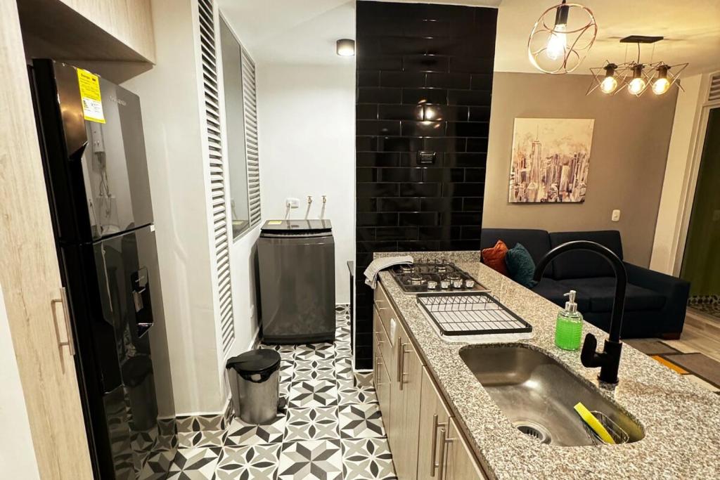 Moderno apartamento con balcon y vista al guadual, Piscina y parqueadero - 3