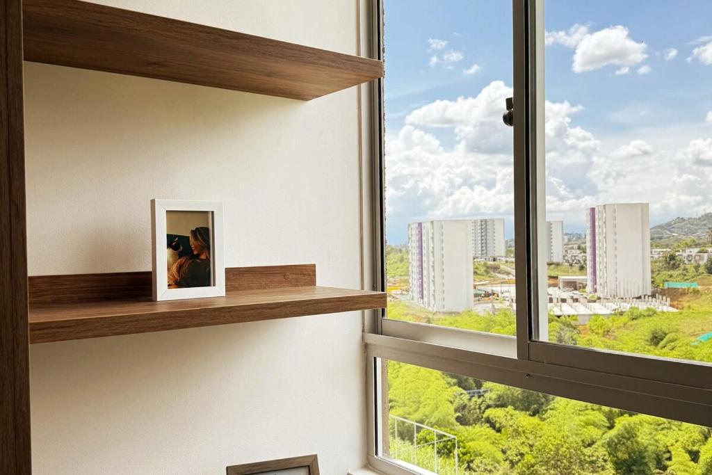 Moderno apartamento con balcon y vista al guadual, Piscina y parqueadero - 5