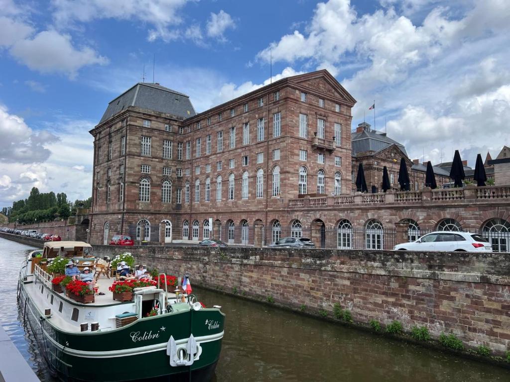 Les Rives du Château 2 - Vue sur les bateaux, Saverne
